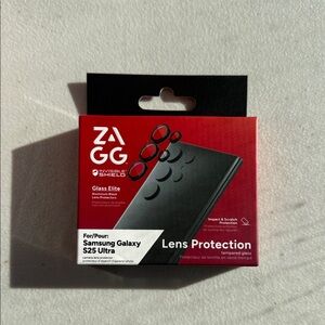 Lens Protection for Samsung Galaxy S25 Ultra - Black